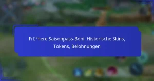 Frühere Saisonpass-Boni: Historische Skins, Tokens, Belohnungen